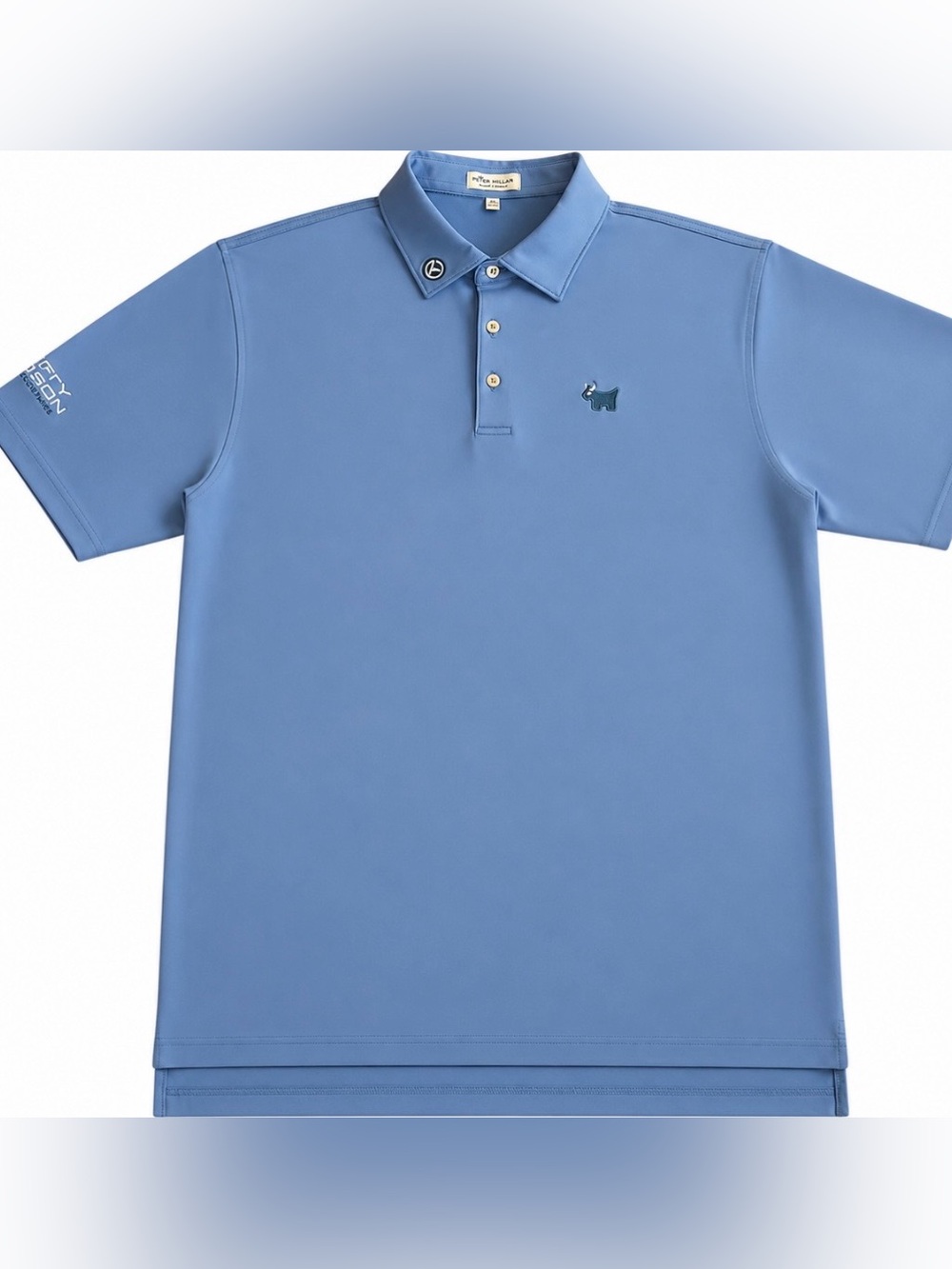 SCOTTY CAMERON GALLERY Circle T Summer Comfort Wild Bull Golf Polo Blue XL